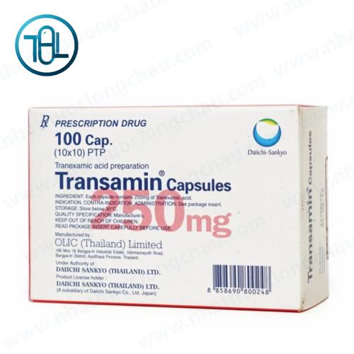 Thuốc Transamin Capsules 250mg