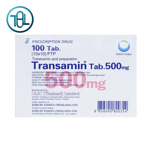 Thuốc Transamin Tab.500mg