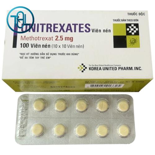 Thuốc Unitrexates 2.5mg