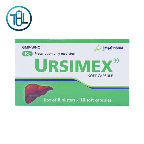 Thuốc Ursimex Soft Capsule