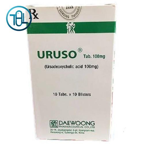 Thuốc Uruso Tab. 100mg