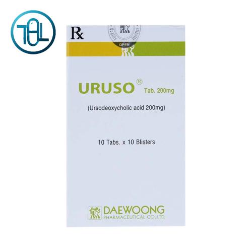 Thuốc Uruso Tab. 200mg