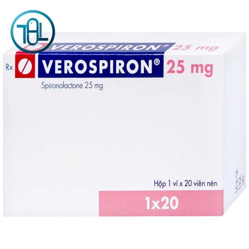 Thuốc Verospiron 25mg