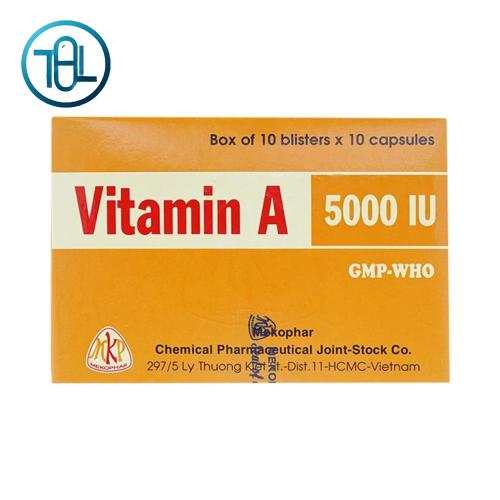 Thuốc Vitamin A 5000 IU