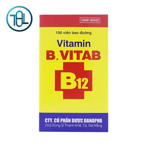 Thuốc Vitamin B.Vitab B12 Danapha