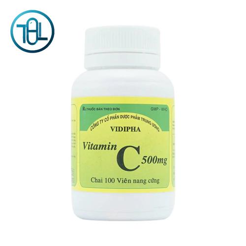 Thuốc Vitamin C 500mg Vidipha