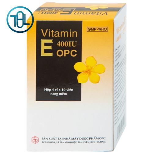 Thuốc Vitamin E 400IU OPC