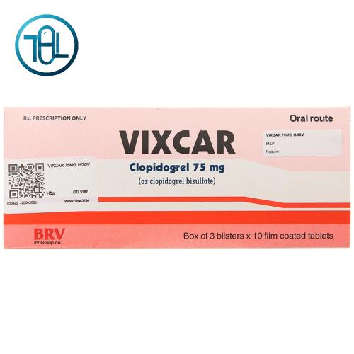 Thuốc Vixcar 75mg BRV