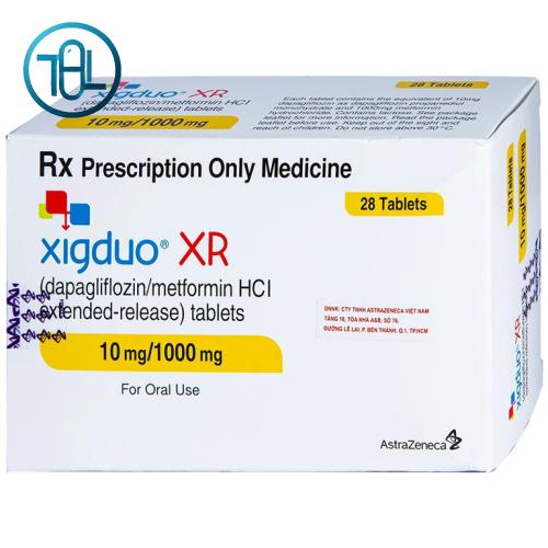 Thuốc Xigduo XR 10mg/1000mg