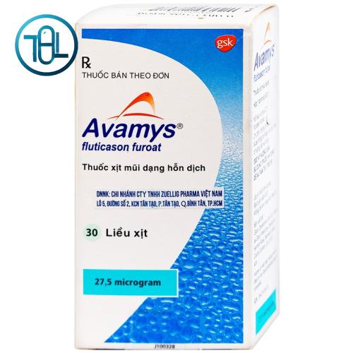 Thuốc xịt mũi Avamys 27.5mcg