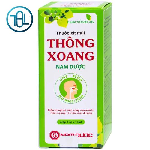 Thuốc xịt mũi Thông Xoang Nam Dược