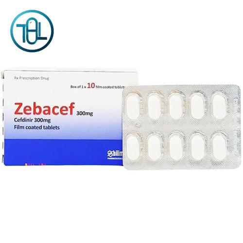 Thuốc Zebacef 300mg