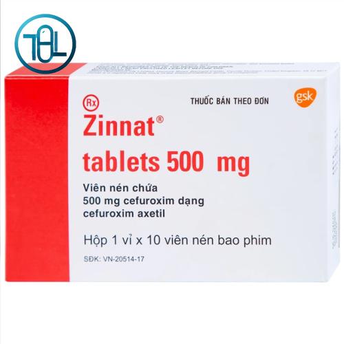 Thuốc Zinnat 500mg