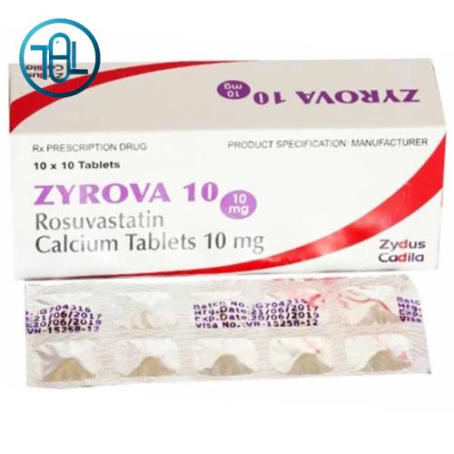 Thuốc Zyrova 10 Zydus