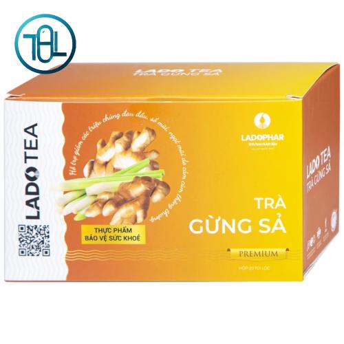 Trà gừng sả Lado Tea Premium