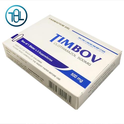 Viên đặt âm đạo Timbov 500mg