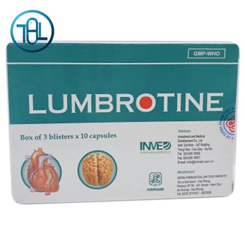 Viên nang cứng Lumbrotine TW3