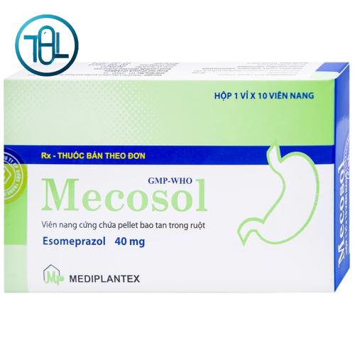 Viên nang cứng Mecosol 40mg