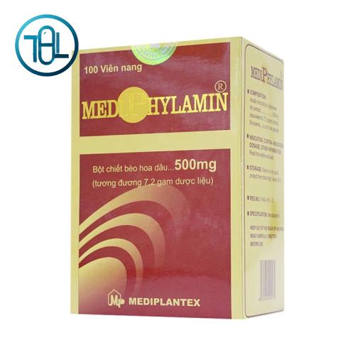 Viên nang cứng MediPhylamin 500mg