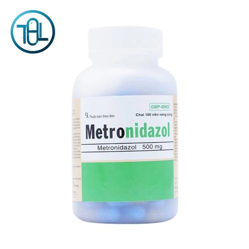 Viên nang cứng Metronidazol 500mg