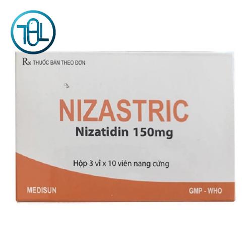 Viên nang cứng Nizastric 150mg