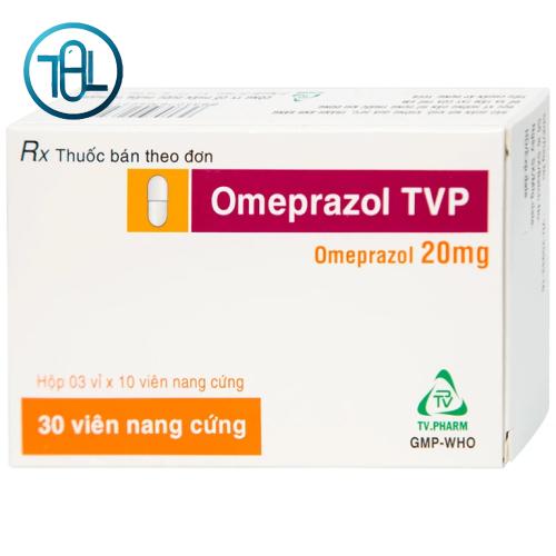 Viên nang cứng Omeprazol 20mg TV Pharm