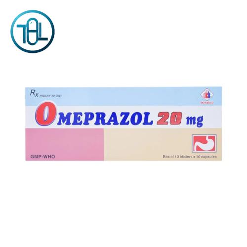 Viên nang cứng Omeprazol 20mg Domesco