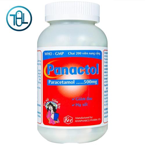 Viên nang cứng Panactol 500mg