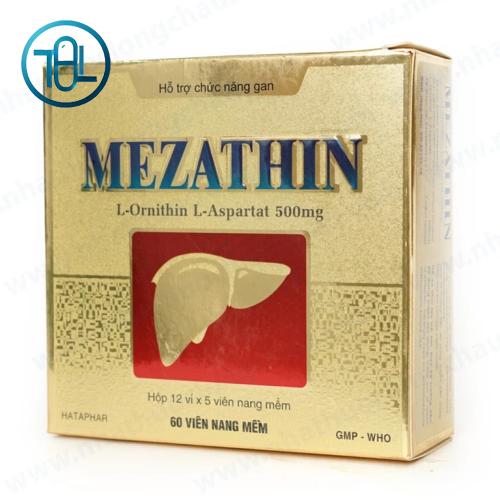 Viên nang mềm Mezathin 500mg