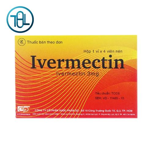 Viên nén Ivermectin 3mg