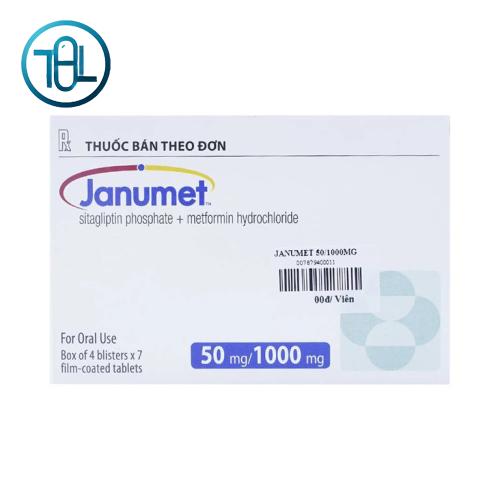 Viên nén Janumet 50mg/1000mg