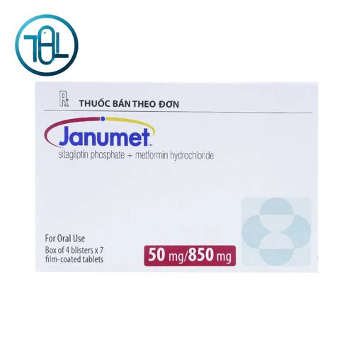 Viên nén Janumet 50mg/850mg