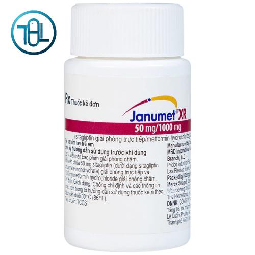 Viên nén Janumet XR 50mg/1000mg