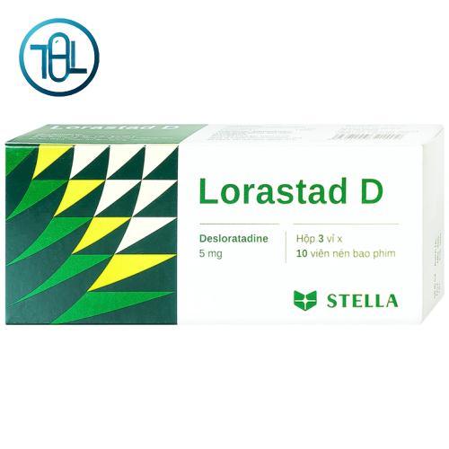 Viên nén Lorastad D 5mg Stella Pharm