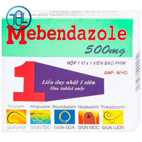 Viên nén Mebendazole 500mg