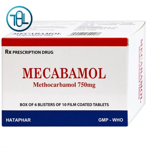 Viên nén Mecabamol 750mg