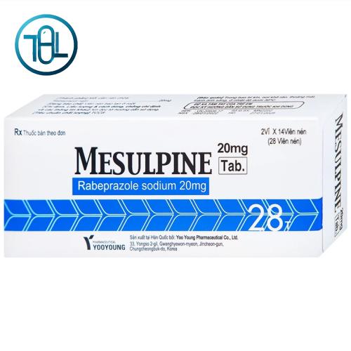 Viên nén Mesulpine 20mg