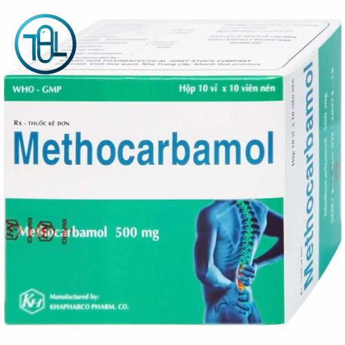 Viên nén Methocarbamol 500mg Khapharco