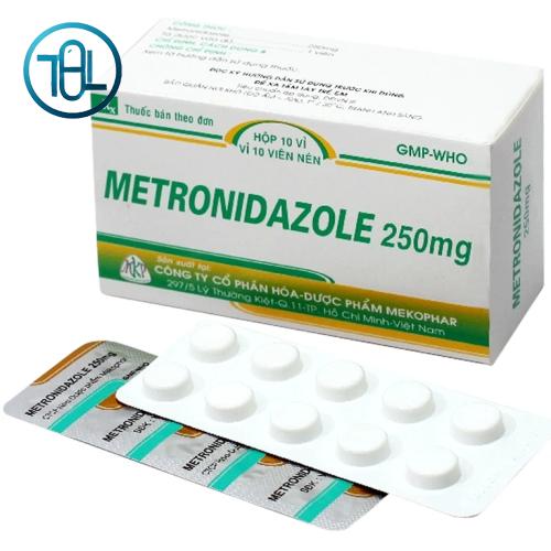 Viên nén Metronidazole 250mg Mekophar