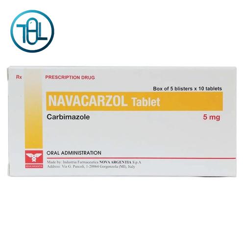 Viên nén Navacarzol 5mg