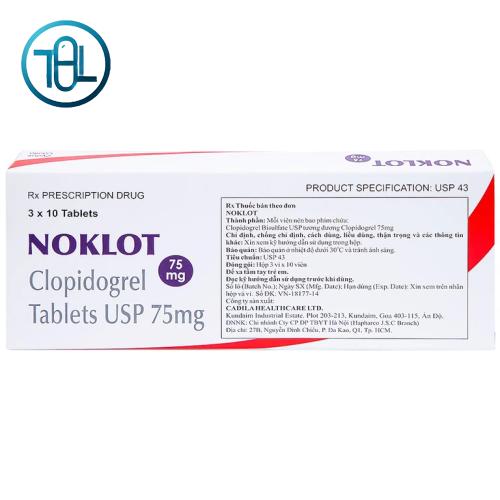 Viên nén Noklot 75mg