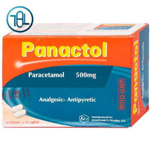 Viên nén Panactol 500mg Khapharco