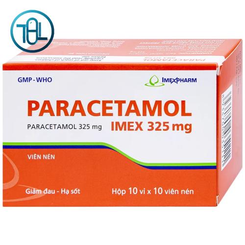 Viên nén Paracetamol Imexpharm