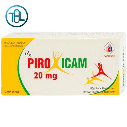 Viên nén Piroxicam 20mg Domesco