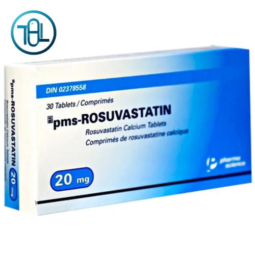 Viên nén pms-Rosuvastatin 20mg