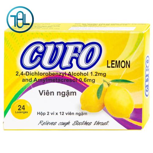 Viên ngậm Cufo vị chanh