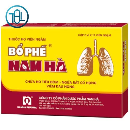 Viên ngậm ho Bổ Phế Nam Hà