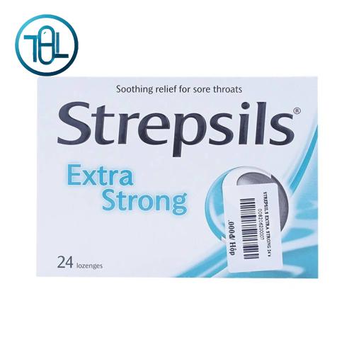 Viên ngậm Strepsils Extra Strong