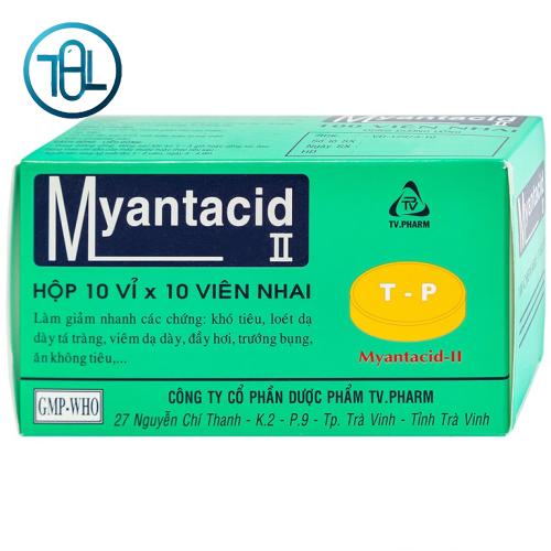 Viên nhai Myantacid-II