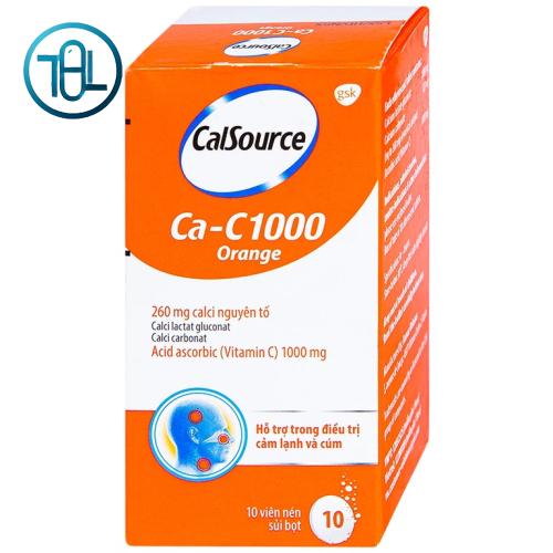 Viên sủi Ca-C1000 Orange